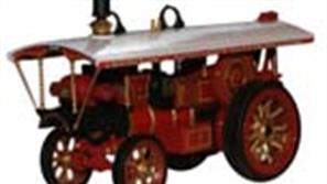 1/76 scale steam traction engines by Oxford Diecast