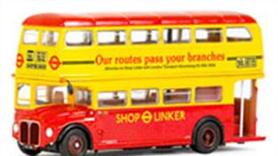 EFE 1:76 scale diecast models of the iconic London Routemaster bus.