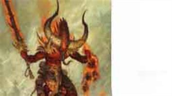 Games Workshop Warhammer Age or Sigmar Chaos Daemons / Daemons of Chaos. Malevolent spirits born out of the destructive power of Chaos