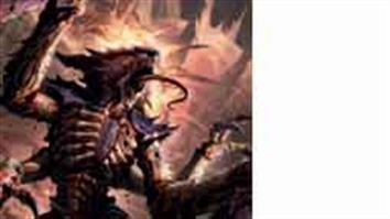 Games Workshop Warhammer 40K Tyranids. The Tyranids are the most alien of the races to infest Imperial space.