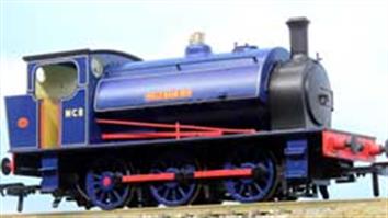 Rapido Trains OO gauge models of the Hunslet 16in size 0-6-0 saddle tank industrial, shunting locomotives.