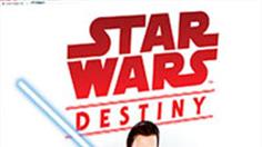 Star Wars Destiny, a collectible dice and card game for two players!  