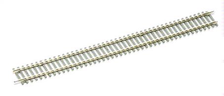 Double length straight track section, length 335mm 13.25in.Equivalent to Hornby R601 &amp; Bachmann 36-601 double straight track.