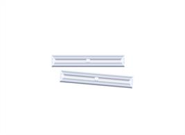 pack of 12 Peco SL11 insulated rail joinersFor use with Peco Code 100 rail (OO/HO and O-16.5/On30) and code 124 rail (O gauge bullhead track)