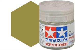 Tamiya XF-49 matt khaki, acrylic paint suitable for brush or spray painting.