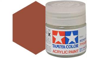 Tamiya XF-52 matt earth, acrylic paint suitable for brush or spray painting.