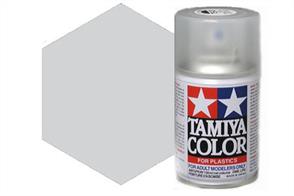 Tamiya TS17 Gloss Aluminium Synthetic Lacquer Spray Paint 100ml TS-17These cans of spray paint are extremely useful for painting large surfaces, the paint is a synthetic lacquer that cures in a short period of time. Each can contains 100ml of paint, which is enough to fully cover 2 or 3, 1/24 scale sized car bodies.