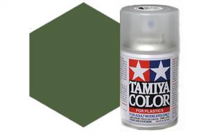 Tamiya TS28 Olive Drab Synthetic Lacquer Spray Paint 100ml TS-28These cans of spray paint are extremely useful for painting large surfaces, the paint is a synthetic lacquer that cures in a short period of time. Each can contains 100ml of paint, which is enough to fully cover 2 or 3, 1/24 scale sized car bodies.