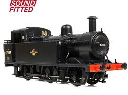 The ‘Jinty’ is a timeless classic and we are delighted to welcome this LMS workhorse back to the Bachmann Branchline OO scale range with this model of preserved locomotive No. 47298 in BR Black with Late Crest. Taking advantage of the technical upgrades undertaken to the popular Branchline model a few years ago, this ‘Jinty’ features a powerful 3 pole motor and being SOUND FITTED, is supplied with a Speaker and DCC Sound Decoder pre-fitted.