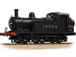 The ‘Jinty’ is a timeless classic and we are delighted to welcome this LMS workhorse back to the Bachmann Branchline OO scale range with this model of No. 16564 in LMS Black livery. Taking advantage of the technical upgrades undertaken to the popular Branchline model a few years ago, the ‘Jinty’ combines a powerful 3 pole motor with a Next18 DCC decoder socket and has space for a speaker for those wishing to add sound