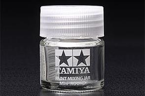 Mini acrylic size paint mixing jar