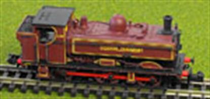 A detailed N gauge model of the Great Western 57xx class pannier tank locomotives with the original cab design. Finished as London Transport locomotive L99 in LT red livery.Chassis incorporates a 6-pin DCC decoder socket. Dapol magnetic couplers and standard N gauge couplers are supplied along with a bag of spares and fine details for further optional detailing.