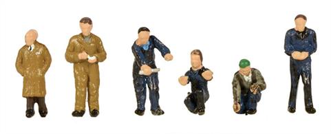Graham Farish N Factory Workers &amp; Foreman 379-316Pack of factory worker figures including a foreman.