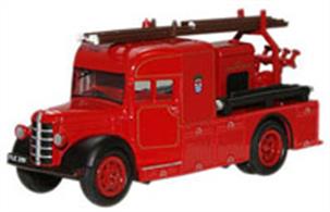 Oxford Diecast 1/76 Bedford Heavy 12 London Fire Brigade 76BHF002