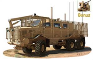  Bronco Models CB35101 1/35 Scale US Buffalo 6x6 Mine Resistant Ambush Protected (MRAP) Vehicle With Slat ArmourThe kit includes etched brass and clear plastic components together with full assembly instructions.Glue and paints are required to assemble and complete the model (not included)