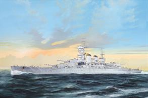 Trumpeter 1/700 Littorio Italian Battleship 1941 05778Number of Parts 440+Length 339.7mmGlue and paints are required