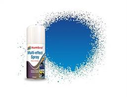 Humbrol Blue Multi Effect Modellers Spray 150ml AD6213