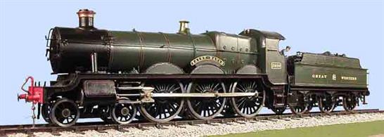 Slaters Plastikard 7L015 0 Gauge GWR 4-6-0 Saint Class Curved Frame Locomotive &amp; 3500 Tender Etched Brass Kit This kit include wheels and Spur Drive Gearbox and Motor 7L001