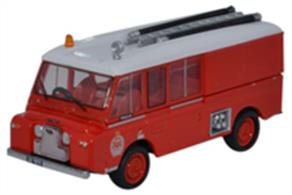 Oxford Diecast 1/76 Land Rover FT6 Carmichael New Zealand Fire Service 76LRC005Land Rover FT6 Carmichael New Zealand Fire Service