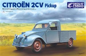 EBBRO 25004 1/24 Scale Citroen 2CV Pick Up Kit