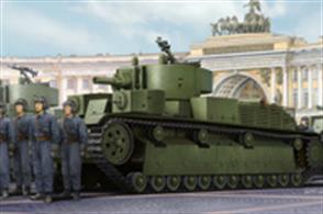 Hobbyboss 83854 1/35 Scale Soviet T-28E Medium TankDimensions - Length 214mm Width 82mm.This kit comprises of over 830 parts and includes photo etched detailing items. Decals and instructions are included.Adhesive and paints are required to assemble and complete the model (not included).