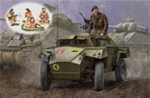 Bronco Models CB35009SP 1/35 Scale WW2 British Humber Mk1 Scout car &amp; AFV Crew.The kit includes a highly detailed one piece lower hull, upper hull and engine cover. Photo etched parts are also supplied together with decals and full instructions.Glues and paints are required