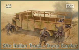IBG Models 35055 1/35th 4Ro Italian Truck Troop carrier Kit