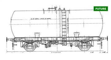Oxford Rail OR76TKA002 00 Gauge Class A Tank Wagon Esso No.4022 Revised Suspension
