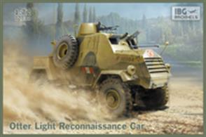 IBG Models 72031 1/72 Scale GMC Otter Light Reconnaisance CarIn addition to the finely moulded plastic components there are some photo etched items supplied. Decals and full instructions included.Glue and paints are required