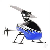 Blue Ninja 250 Helicopter with Co-pilot Assist with 6-Axis Stabilisation and Altitude HoldA full function single-rotor radio control model helicopter with switchable Co-Pilot technology