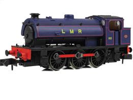Depicting a locomotive that has remained in military use and went on to operate on the Longmoor Military Railway (LMR) is No. 195 in the LMR’s attractive Lined Blue livery.