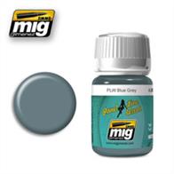 MIG Productions 1613 Enamel Panel Line Wash - Blue GreyEnamel Panel Line Wash 35ml JarPanel wash for light blue and grey colours such as RLM 76 and RLM 78 typical of German aircraft of WW2.
