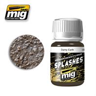 MIG Productions 1754 Muds and Splashes Enamel - Damp EarthTextured Enamel Medium perfect for creating acumulations of mud and earth. 35ml Jar