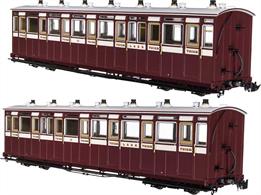Highly detailed 7mm scale 16.5mm gauge model of Lynton and Barnstaple Railway coach No.11, one of the third class compartment coaches, much favoured during the colder winter months!Model finished in Lynton &amp; Barnstaple Railway maroon &amp; cream livery.