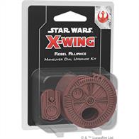 Customize and enhance your maneuver dials as you declare your allegiance to the Rebel Alliance with the Rebel Maneuver Dial Upgrade Kit for X-Wing 2nd Ed™! This pack includes three detailed plastic protectors for your ships’ maneuver dials. In addition, you’ll find dial ID tokens to easily identify which dials match your ships in the heat of battle. Choose your maneuvers quickly and stylishly with the Rebel Alliance Maneuver Dial Upgrade Kit.
