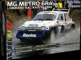 Belkits 1/24 MG Metro 6R4 1986 Lombard RAC Rally Kit BEL016