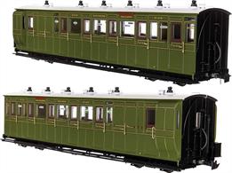 Highly detailed 7mm scale 16.5mm gauge model of Southern Railway Lynton and Barnstaple section third class brake coach 4108. This third class brake coach was used all-year-round.Model finished in Southern Railway green livery.