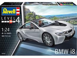 Revell 07670 1/24 BMW i8 Car KitNumber Of Parts 131  Length 195mm