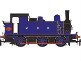 S56 Class No. 84 was one of the last batch of ten locomotives built for the Great Eastern Railway, to Order P57, at Stratford in 1904 and incorporated many of the improvements made to the R24 Class in the 1902 Improvement Programme. No.84 is portrayed in the classic GER livery of Ultramarine Blue with Vermillion lining and shaded lettering, as it operated from Stratford Shed until being repainted into the GER’s ‘austerity’ grey livery in 1915.DCC sound fitted model.