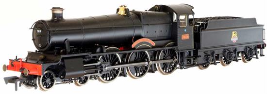 New and highly detailed model of the GWR 78xx Manor class of 'light' 4-6-0 locomotives produced by CB Collett in the 1930s for service on routes where the Hall class was prohibited.Model finished 7819 Hinton Manor in British Railways plain black livery with large size lion over wheel emblems, as running from Chester shed in 1952. Model features Collet tapered buffers, original GWR pattern chimney, 43xx class driving wheels and a flush-riveted tender. This locomotive is preserved at the Severn Valley Railway.