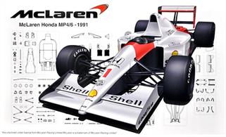 Fujimi F090443 1/24th Honda MP4/6 Japan GP San Marino 1991 F1 Car kit