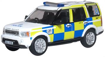 Oxford Diecast 76DIS006 1/76th Land Rover Discovery 4 West Midlands Police