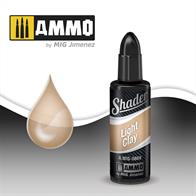 Light clay acrylic based paint specially formulated to apply shadows with the airbrush. 10mL jarThe AMMO SHADERS are a new type of product designed to create a variety of effects on all types of models in a simple and fast way. The transparent and ultra-fine paint allows all skill level of modelers to apply stunningly realistic effects that seemed impossible before.