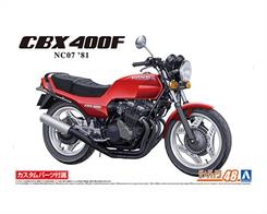 Aoshima 06232 1/12 Scale Honda NC07 CBX400F Motorbike Kit