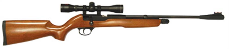 Available in either .177 or .22  scope not includedThis is the latest CO2 rifle and are superbly designed for target/plinking and vermin control. The stock has a crafted sleek look fore-end which gives a comfortable position when taking your shot. Also fitted with a rubber recoil pad for shoulder cushioning. Pressure release valve in end capPlease note : Air guns can be purchased from our shops at Bristol, Gloucester and Stonehouse. Air guns cannot be purchased online.