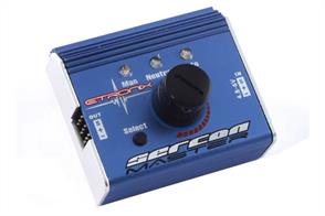 Test your motor system without using a transmitter and receiver. The SerCon can be used to test servos and throttle control on ESC's