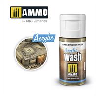 AMMO ACRYLIC WASH DUSTHigh quality Acrylic Wash - 15ml jar