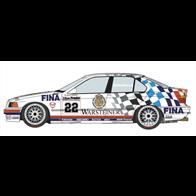 Hasegawa 1/24th 20551 Team Schnitzer BMW 318i 1993 BTCC Champion
