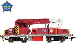 The Plasser 12 Ton General Purpose Diesel-Hydraulic Crane is the next model to be designed and developed from the rails up for Bachmann’s EFE Rail range. These self-propelled cranes were given the TOPS code ‘YOB’ following their introduction in the mid-1970s. Used countrywide primarily at track relaying work sites, the cranes would be transported to site within engineering trains, but being self-propelled they were able to move around site and even perform light shunting during engineering possessions. Their compact nature allowed the YOBs to be used whilst an adjacent line remained open to traffic, thanks to them having no tail swing when the crane was in operation.