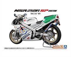 Aoshima 06513 1/12th Honda MC18 NSR250R SP Custom '89 Motorbike Kit